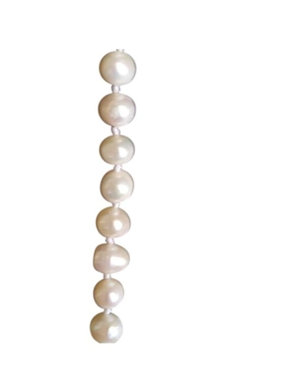 Freshwater 6mm Pearls Neverending Necklace, 64" - Picture 4 of 6